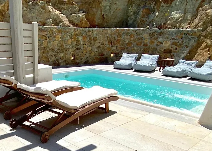 Miramare Mykonos ヴィラ Merchia Beach