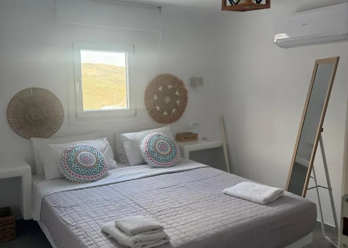 ヴィラ Miramare Mykonos Merchia Beach